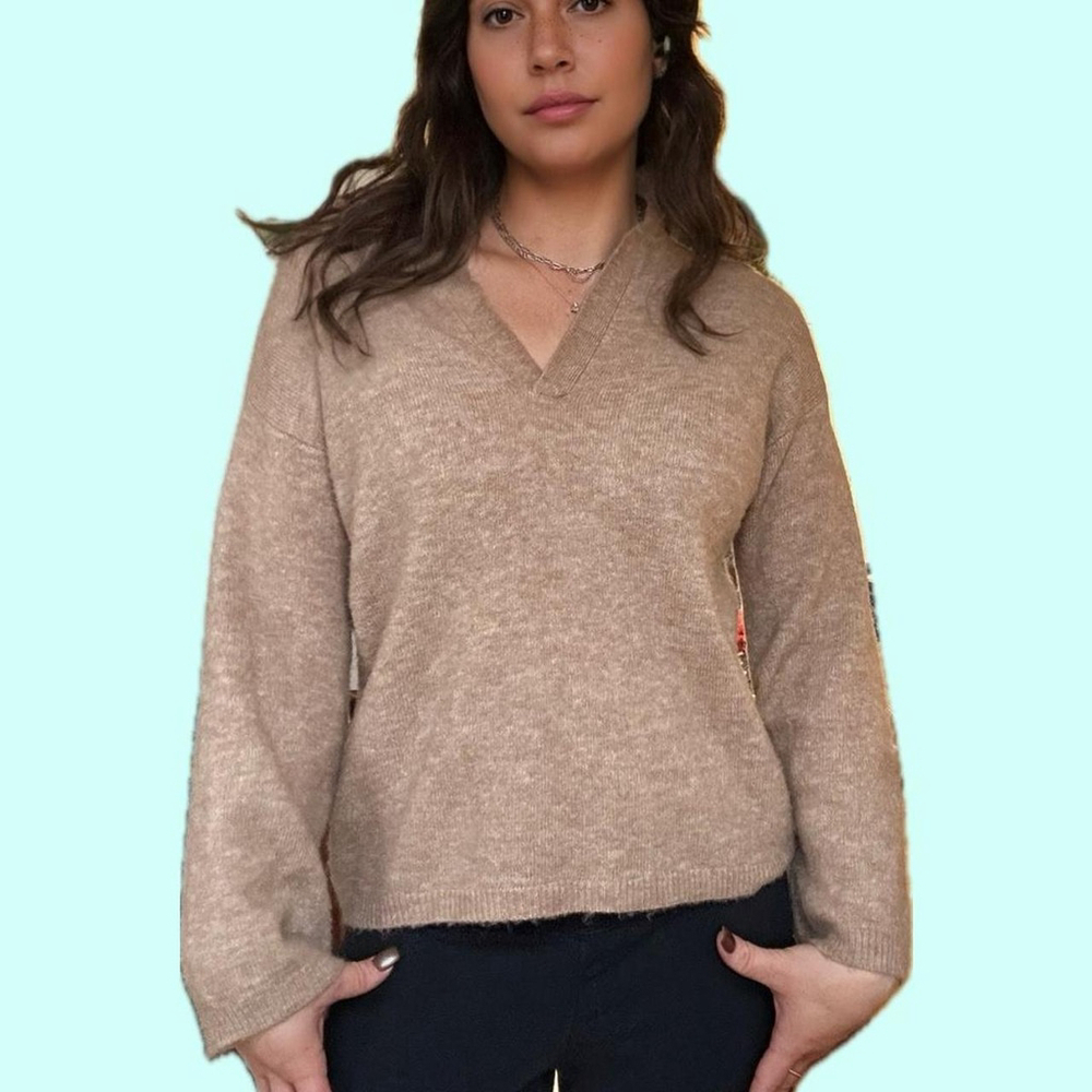 🧡 2 for 10$ Grace & Mila Wool Blend Collared Knit Top | French Brand